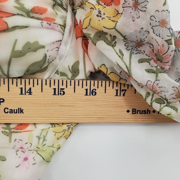 Bump Biddy Maternity Kiara Floral Mini Dress Women Size Large NWT - Picture 10 of 16